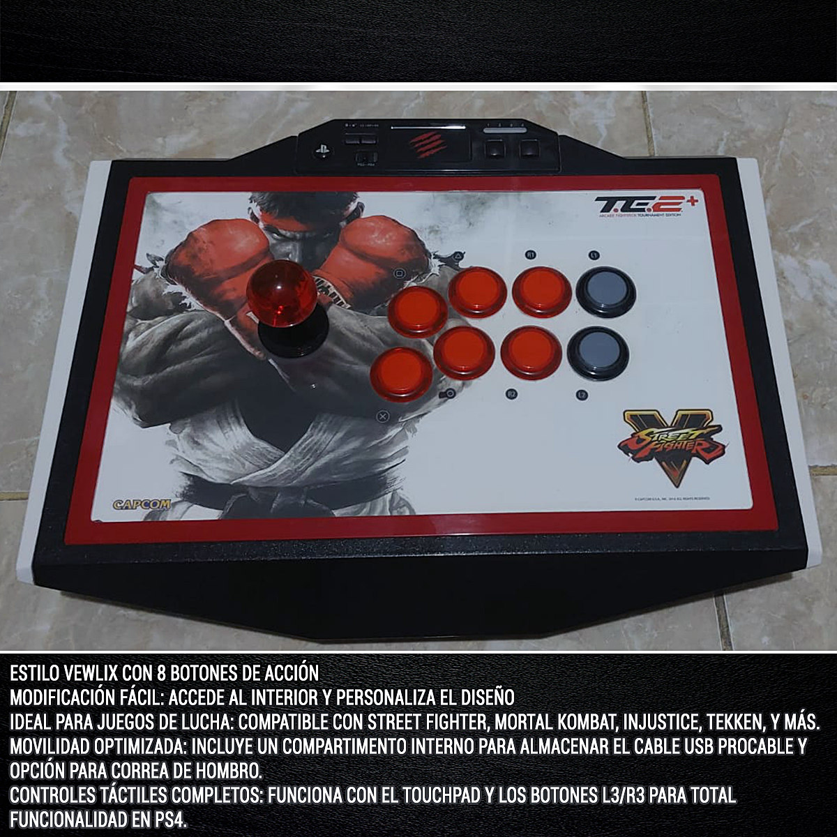 consolas y videojuegos - Arcade Stick Street Fighter V FightStick TE2+