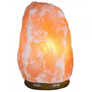decoración y accesorios - Lámpara de sal rosada natural del Himalaya luz nocturna 0