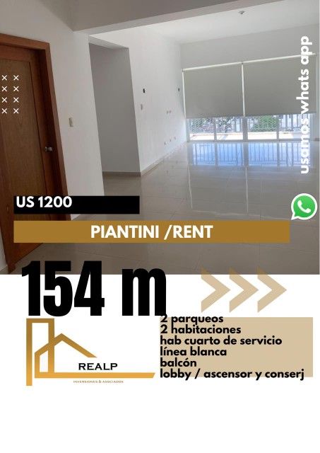 apartamentos - Apto Piantini