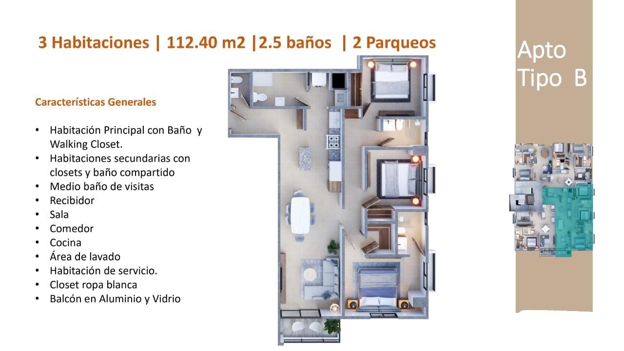 apartamentos - Apartamentos en Arroyo Viejo, Distrito Nacional  6