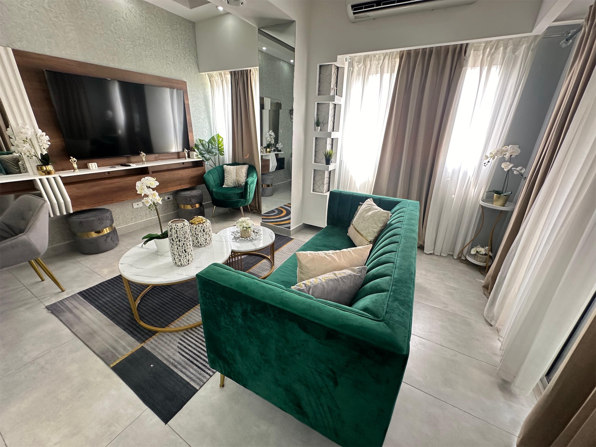 apartamentos - Apartamento amueblado en Piantini de 1 habitación  5