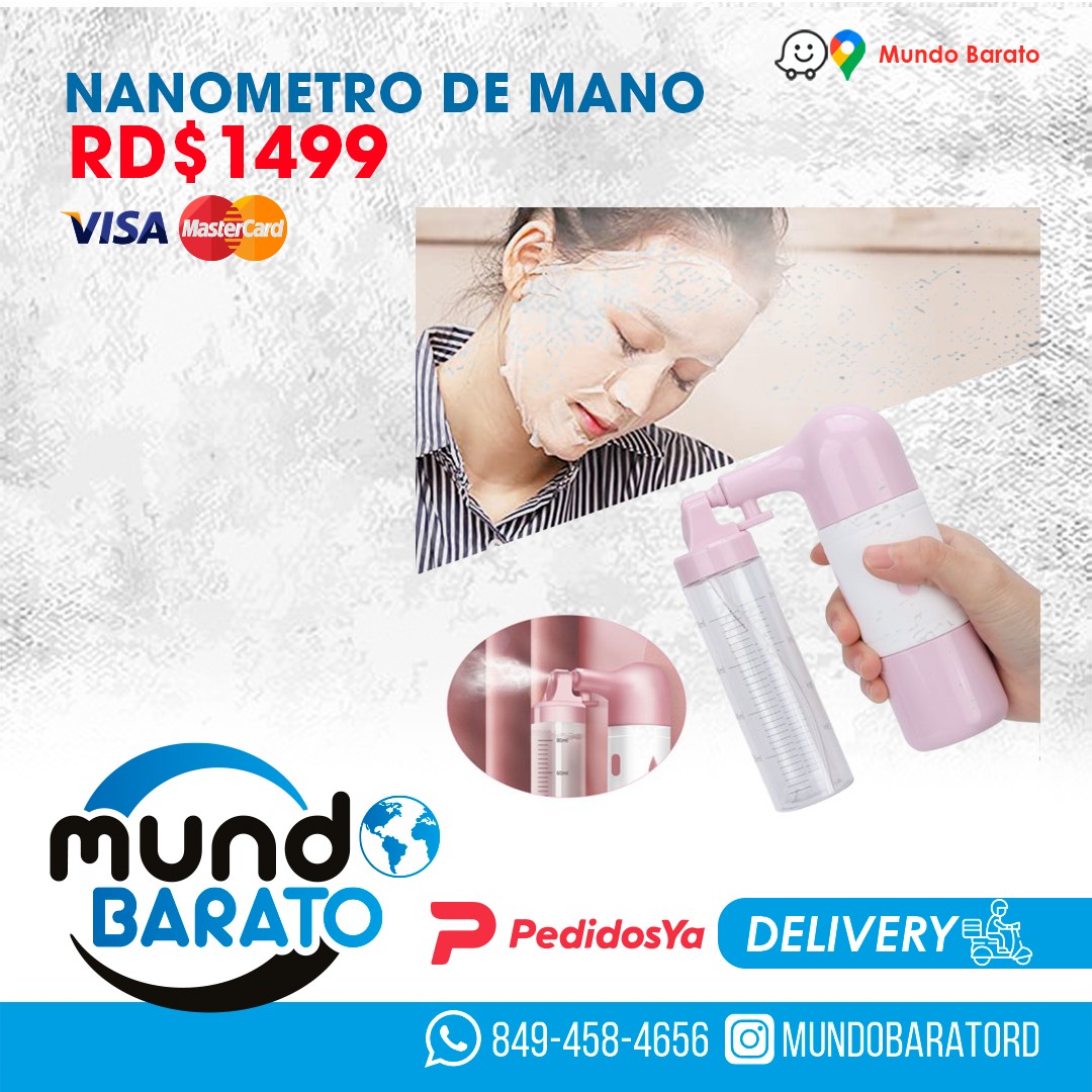 salud y belleza - Máquina de belleza de inyección de oxígeno de alta presión. Nanometro de mano. 0