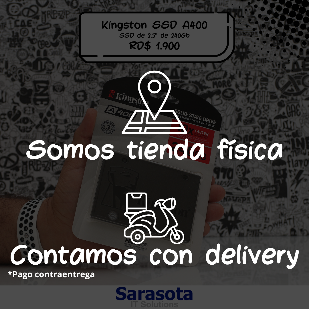 accesorios para electronica - Kingston SSD de 240Gb Serie A400 2