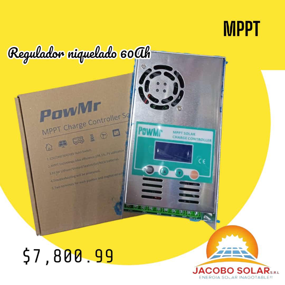 plantas e inversores - Regulador mppt 60ah  0