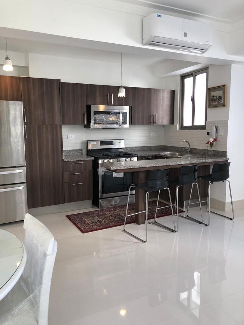 apartamentos - 🔵Alquilo apartamento  3er Piso Amueblado en naco