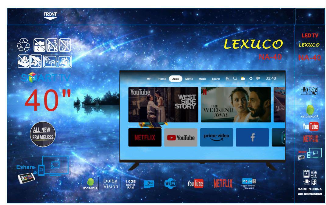 tv - TV de 32" 40" 43" SMART TV LEXUCO 1