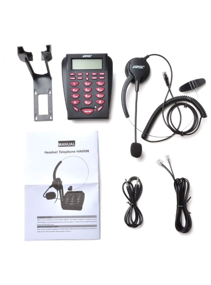 otros electronicos - Teléfono Mono auricular para Call Center  3