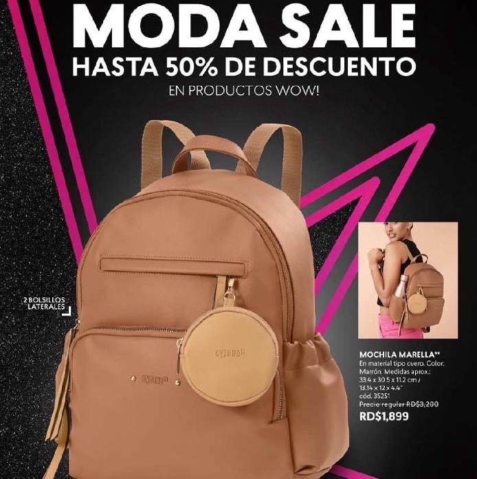 carteras y maletas - Mochila Marella Cyzone