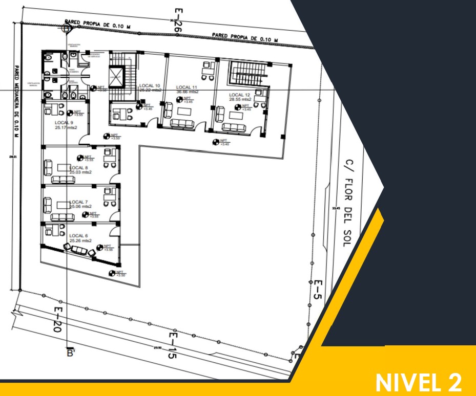 oficinas y locales comerciales - Proyecto de locales para oficina o negocio - Alameda 4