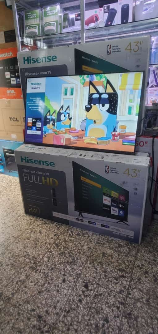 tv - TELEVISOR 43 PULGADAS HISENSE SMART TV ROKU LED