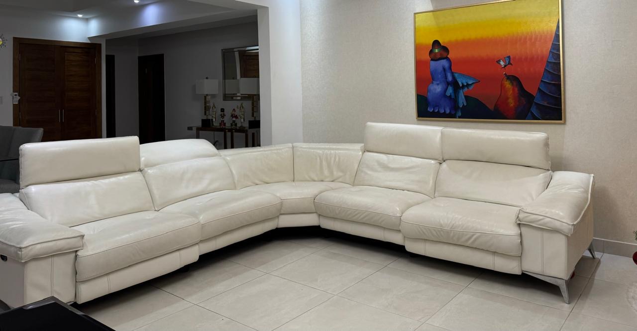 muebles y colchones - ✅➡️ Mueble tipo L en Leader Automático reclinable.