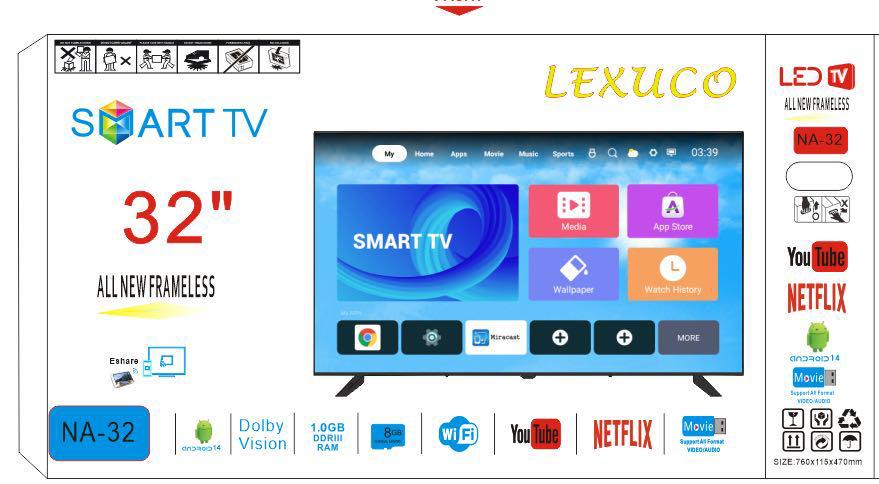 tv - TV de 32" 40" 43" SMART TV LEXUCO 3