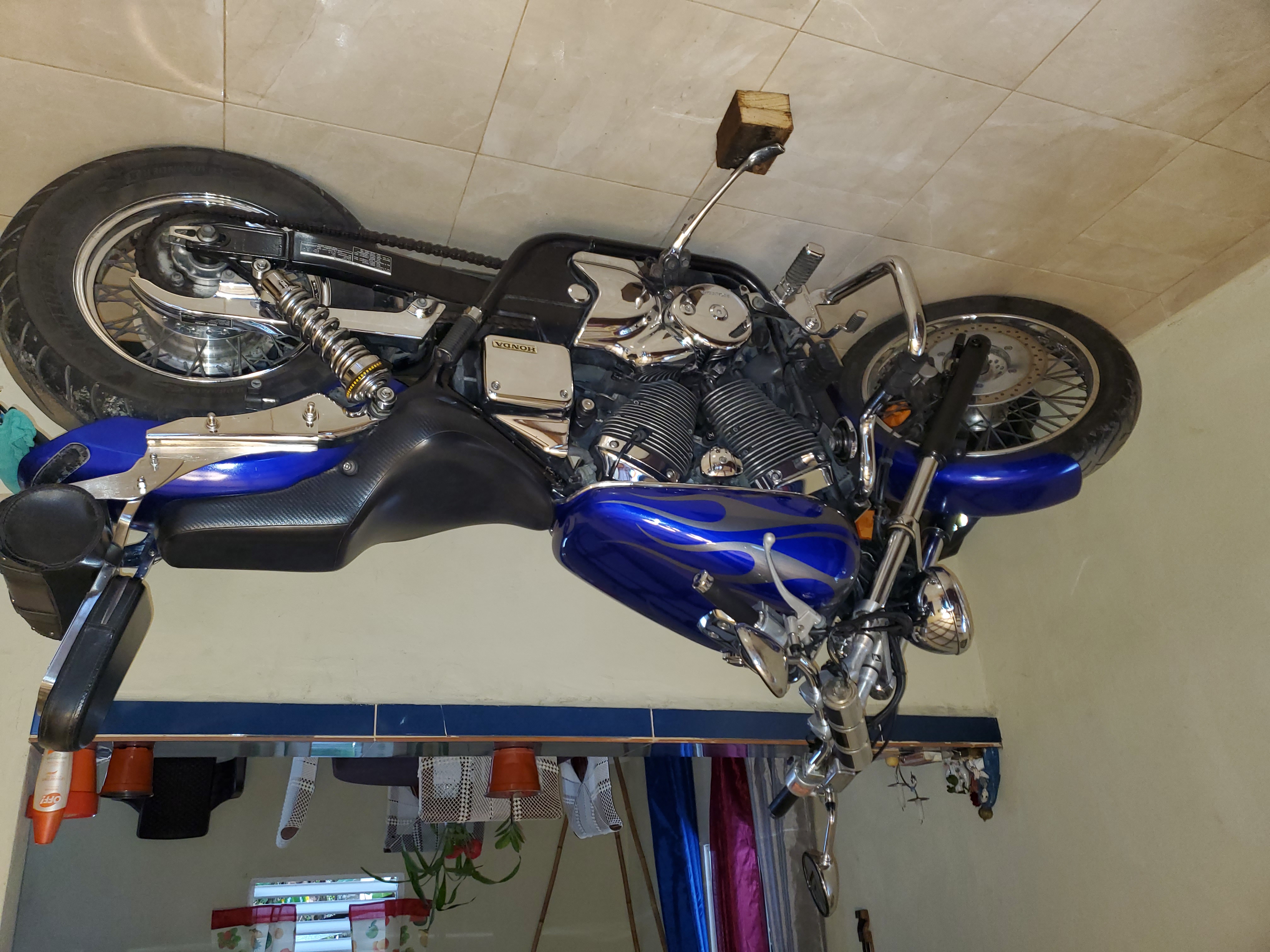 motores y pasolas - Motocicleta honda shadow spirit 750cc 