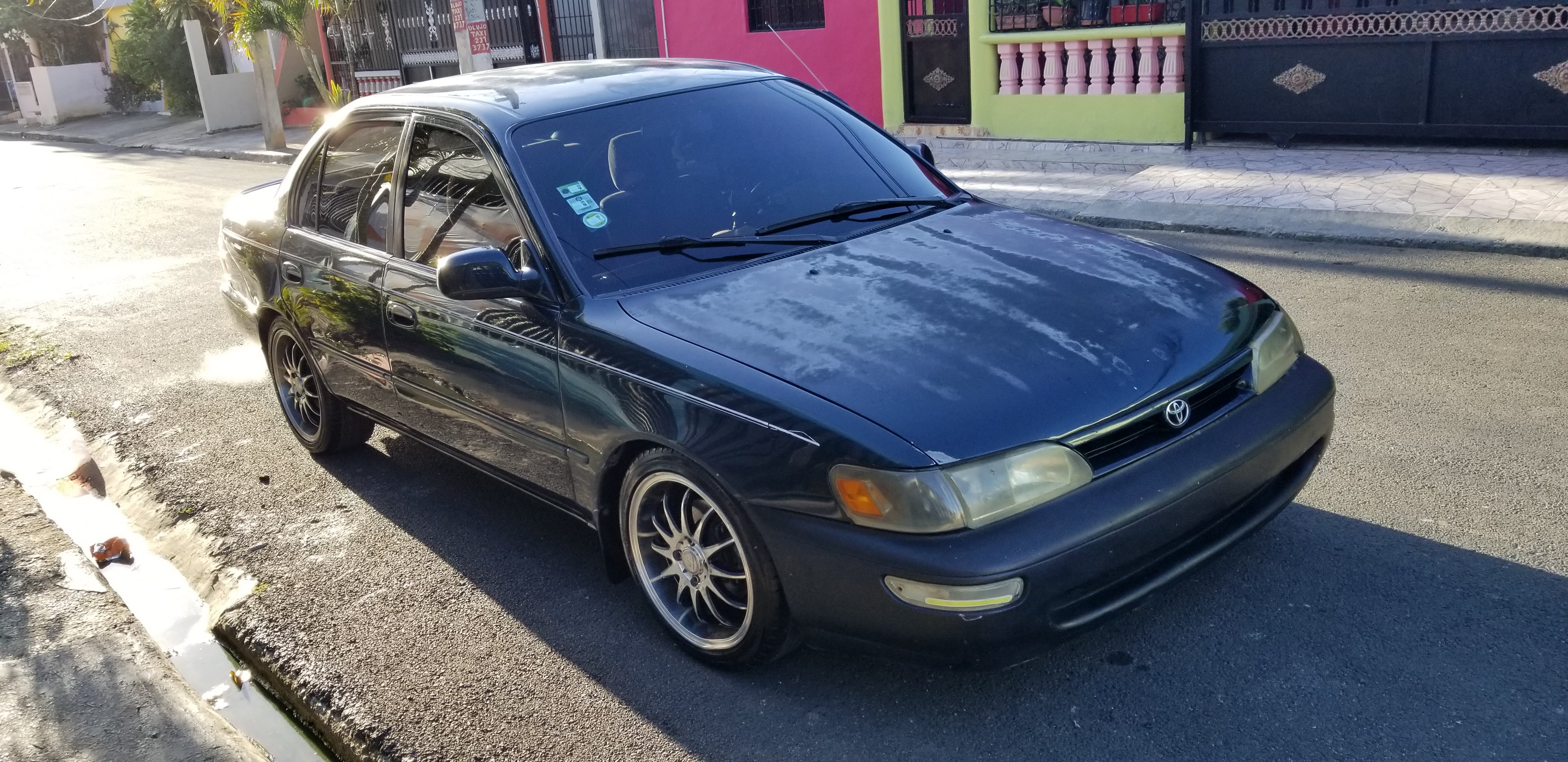 carros - ToyotaCorollaDx1996, alarma, multilock, gas por inyección,planta con 2 bajode12. 0