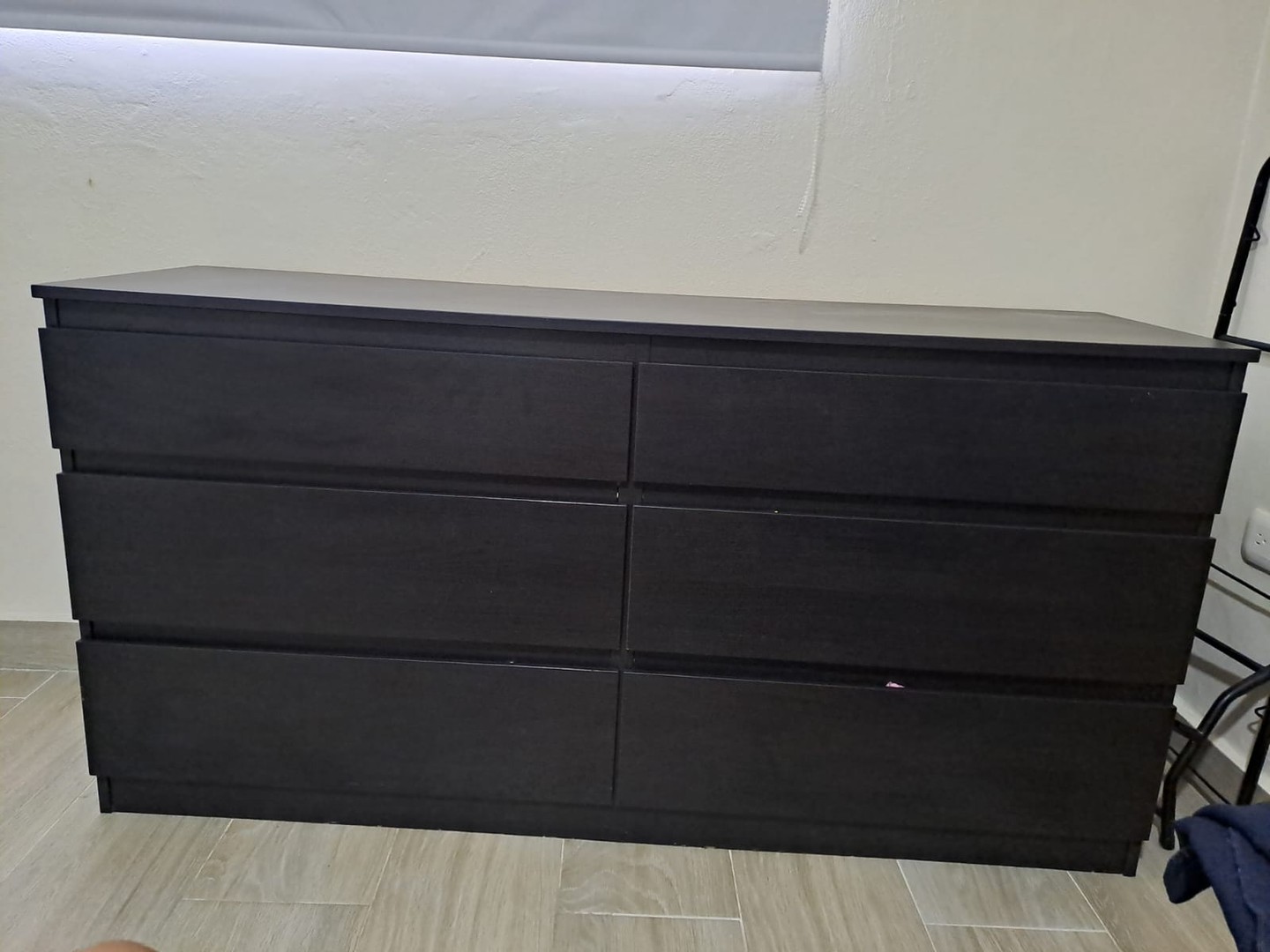 muebles y colchones - Gavetero pequeño MALM de IKEA 6 gavetas, usado en buenas condiciones.