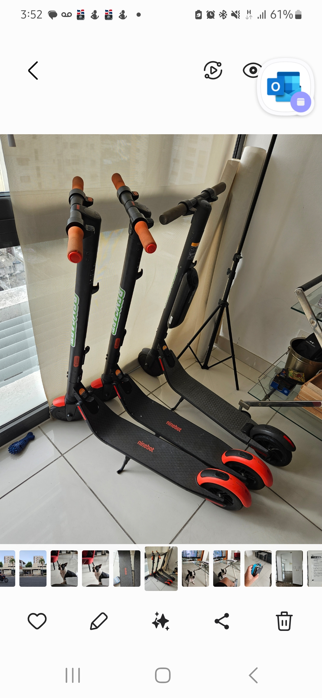 bicicletas y accesorios - Patinetas Electricas Segnway Ninebot 1