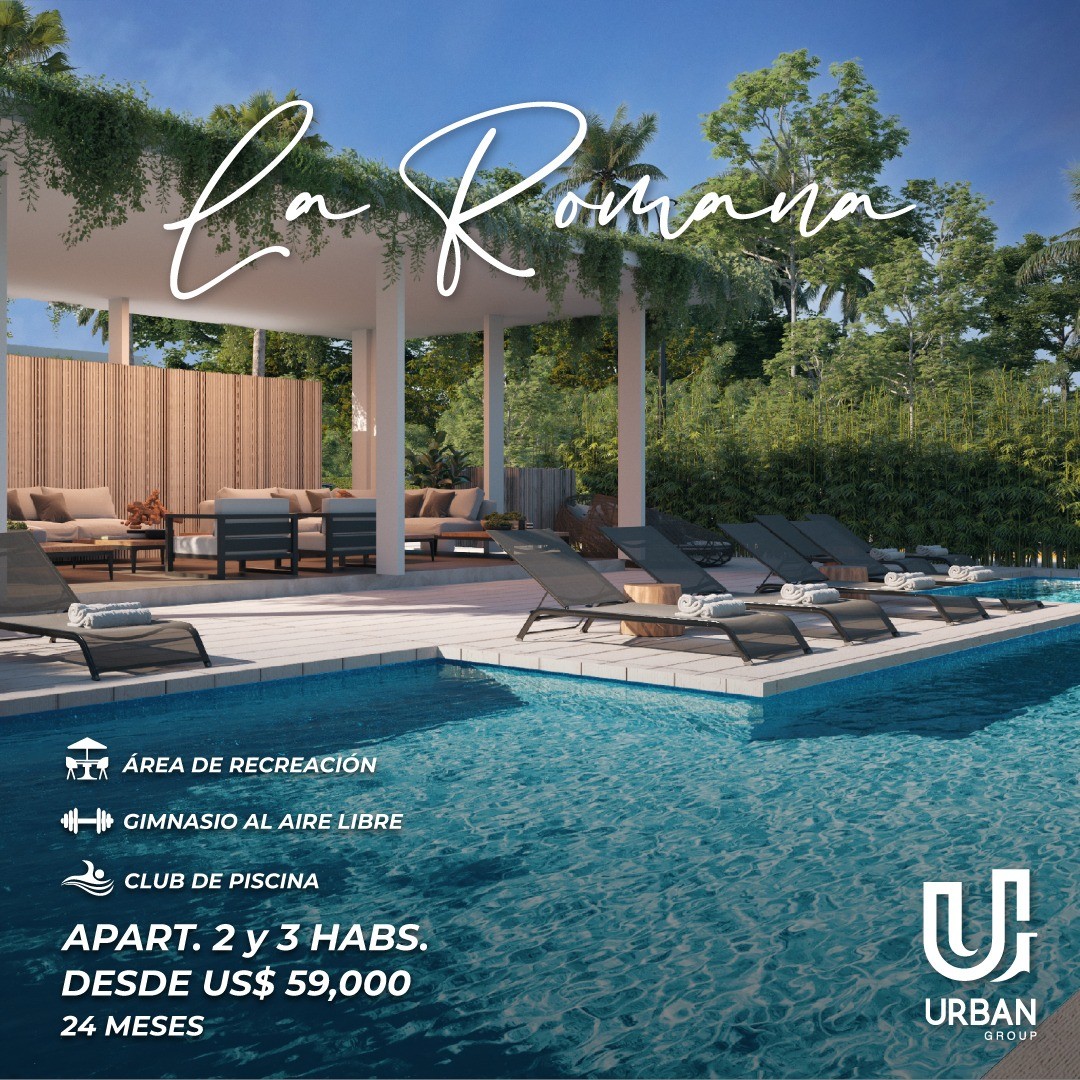 apartamentos - Apartamentos de 2 & 3 Habitaciones desde US$59,000 En La Romana 2