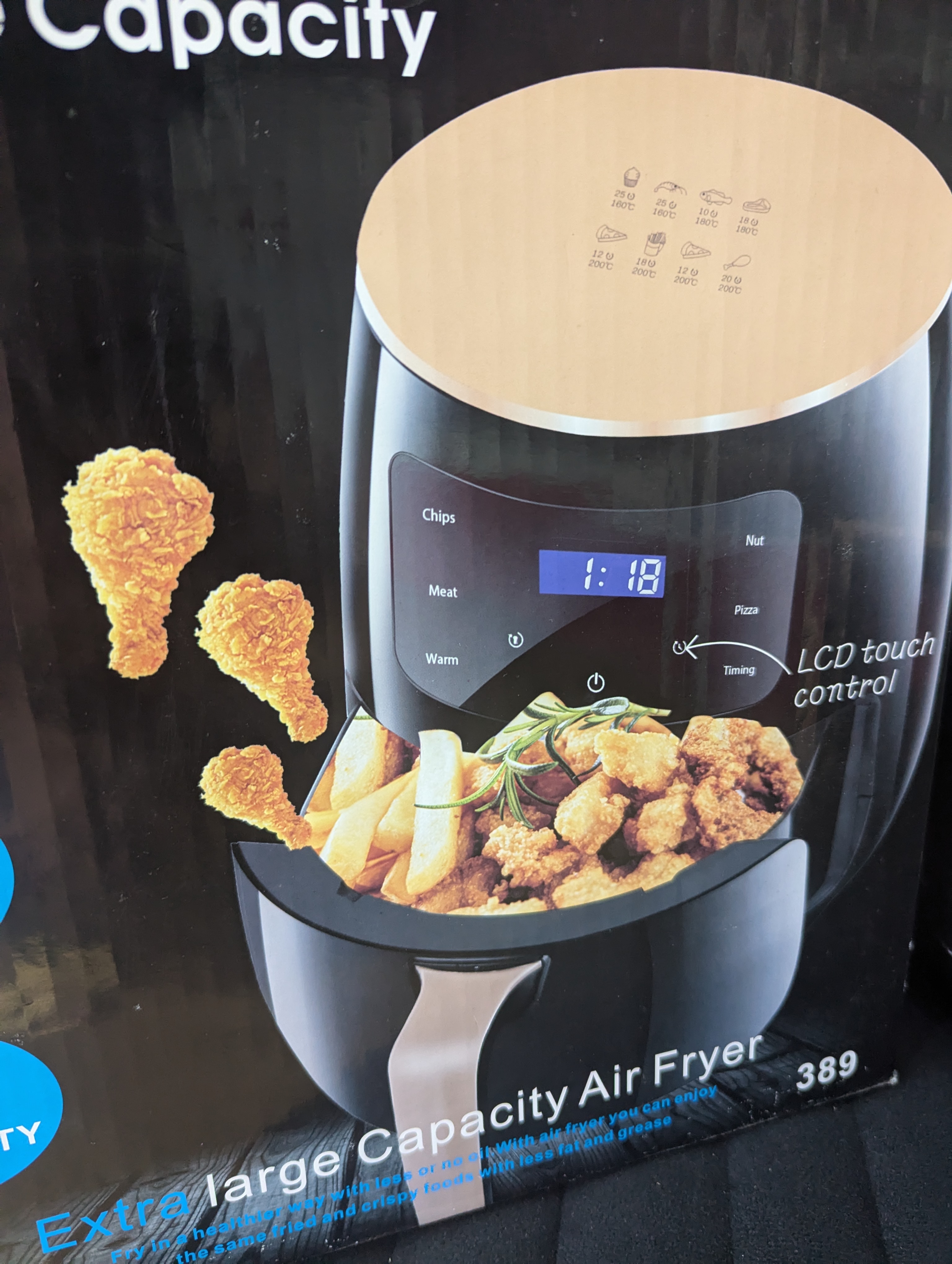 electrodomesticos - Air Fryer (Freidora de aire) de 6L 8