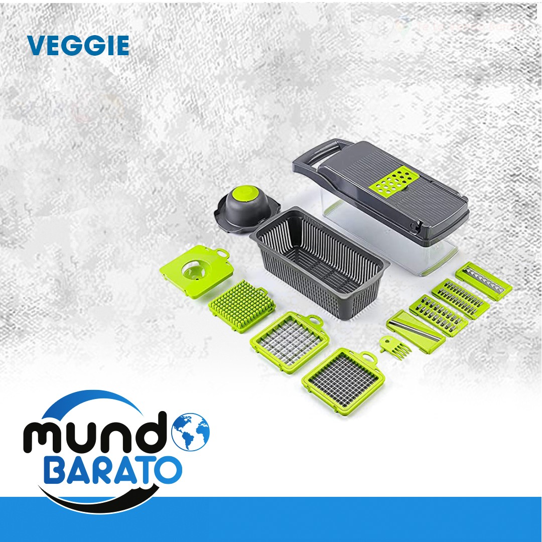 electrodomesticos - Cortadora de mandolina para cocina, multifuncional, picadora, veggie slicer 0