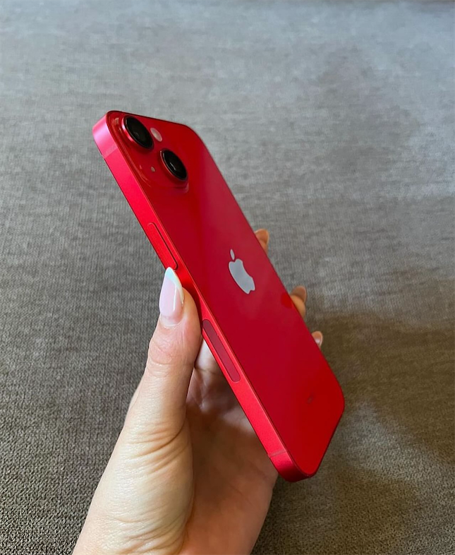 celulares y tabletas - iPhone 14 128GB color rojo Desbloqueado como nuevo - Tienda Física  5