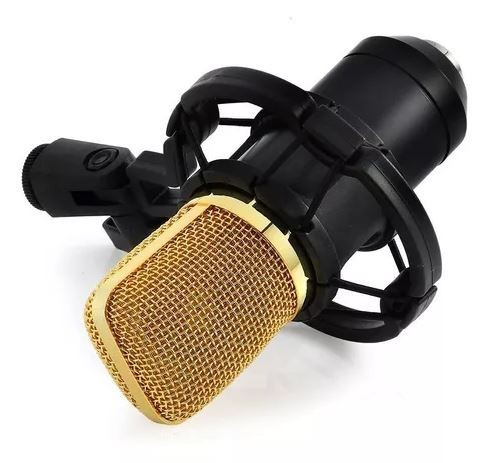 camaras y audio - Kit de microfono condensador bm800 con pedestal de mesa 3