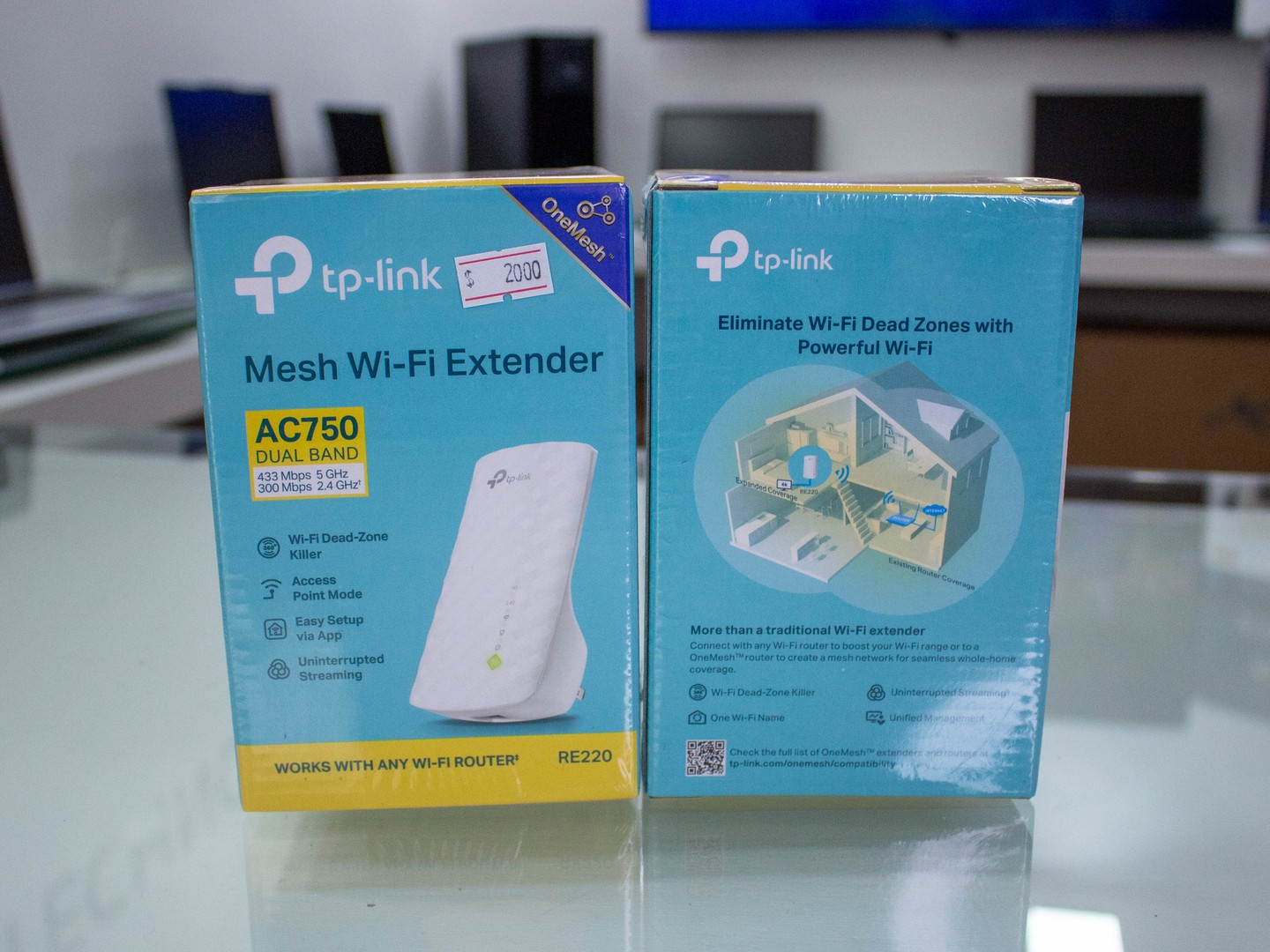 otros electronicos - Repetidor TP-Link RE200 AC750 /EasyMesh-Compatible Wi-Fi de Doble banda