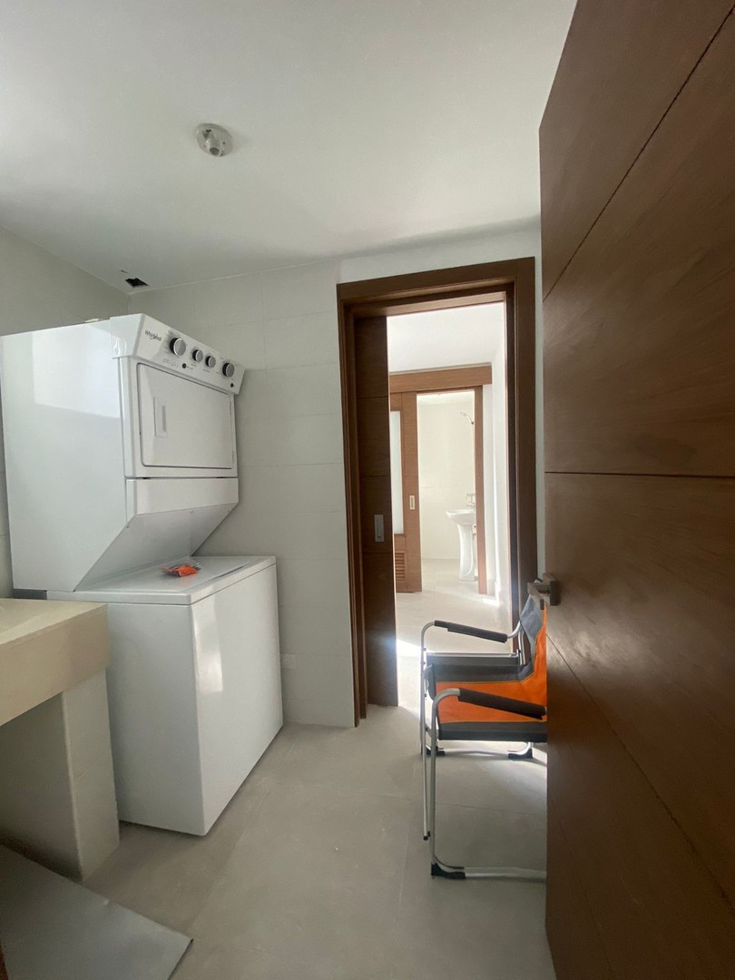 apartamentos - Piantini linea blanca 2 habitaciones 2.5 banos 2 parqueos balcon 2