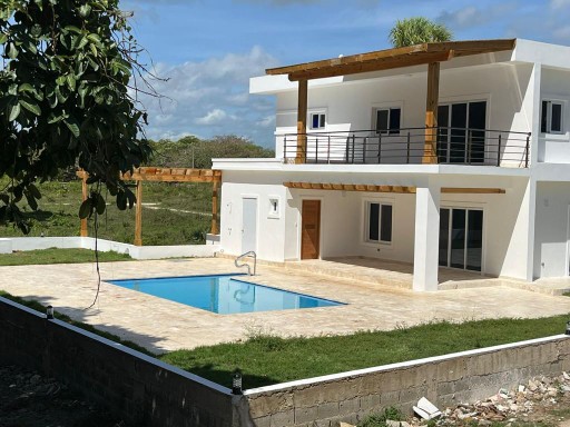 casas vacacionales y villas - Villa en segunda línea de playa en cabarete lugar encantador lista para entrega 5