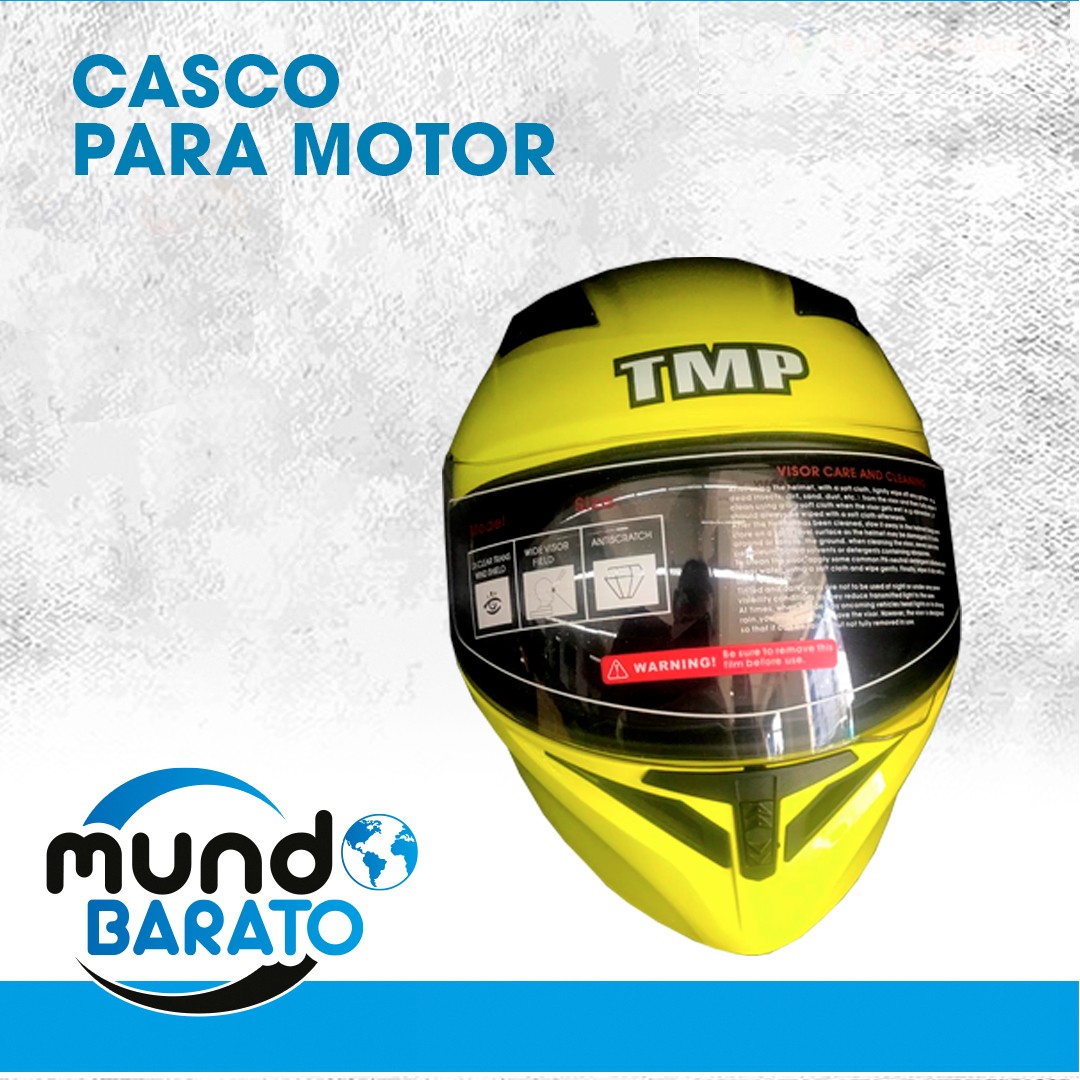 deportes - Casco Motociclista Moto Motorizado VARIEDAD COLORES Pasola Motorista Motor 1