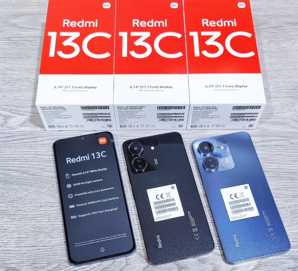 celulares y tabletas - REDMI 13C 256GB
