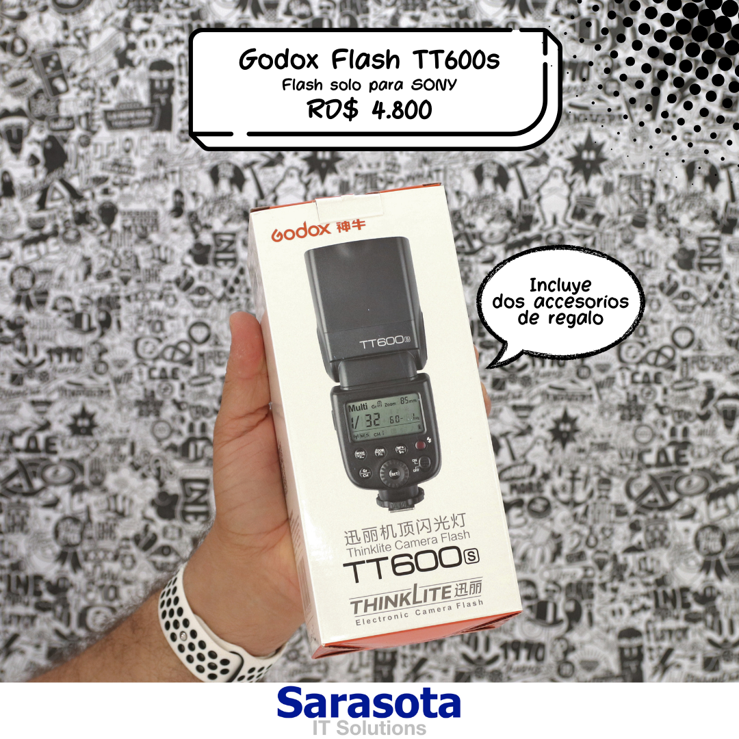 camaras y audio - Flash Godox TT600s (Sólo para Sony)