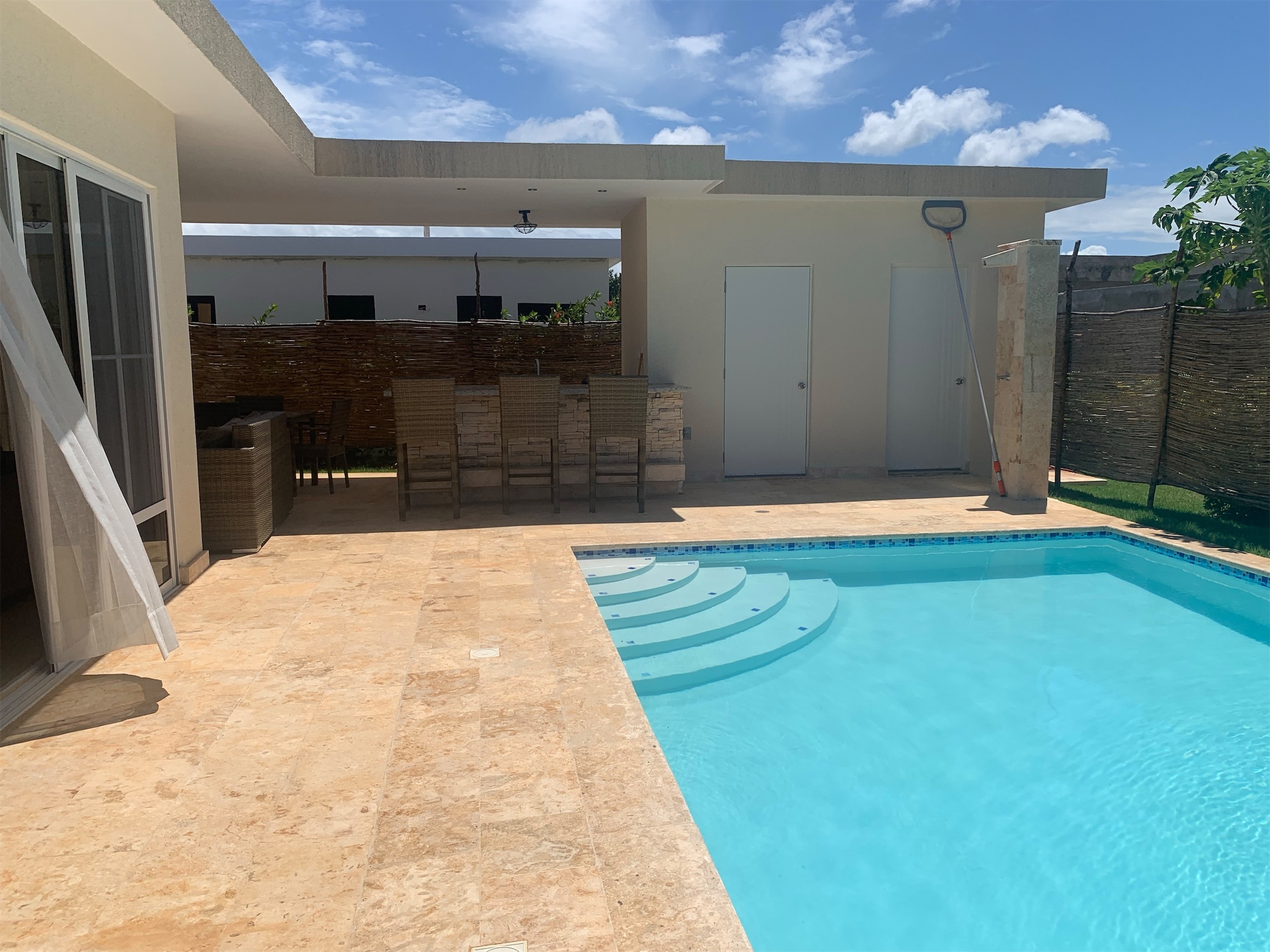 casas vacacionales y villas - Villa acogedora en sosua a 10 minutos de la playa 4