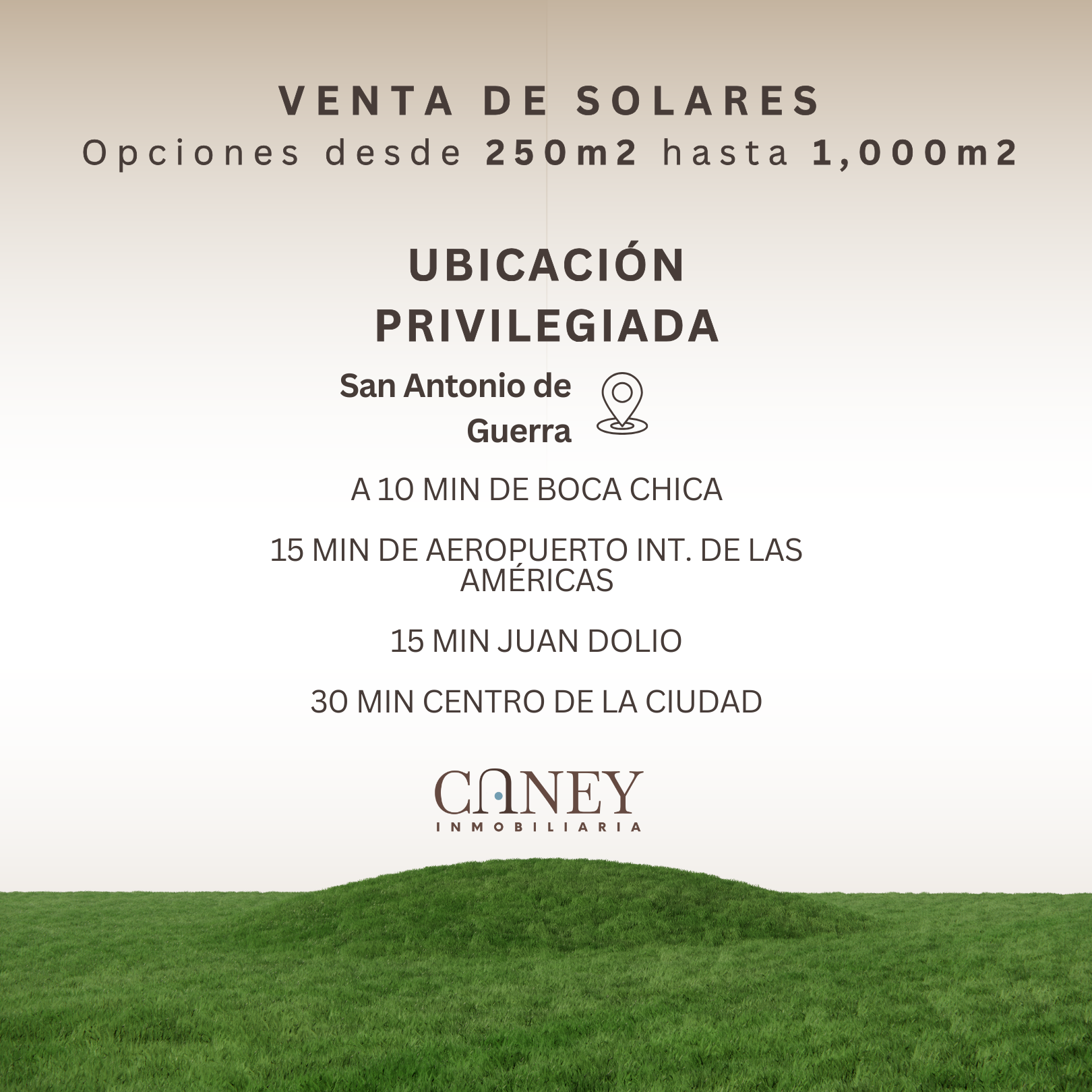 solares y terrenos - VENTA DE SOLARES EN GUERRA SANTO DOMINGO ESTE 1