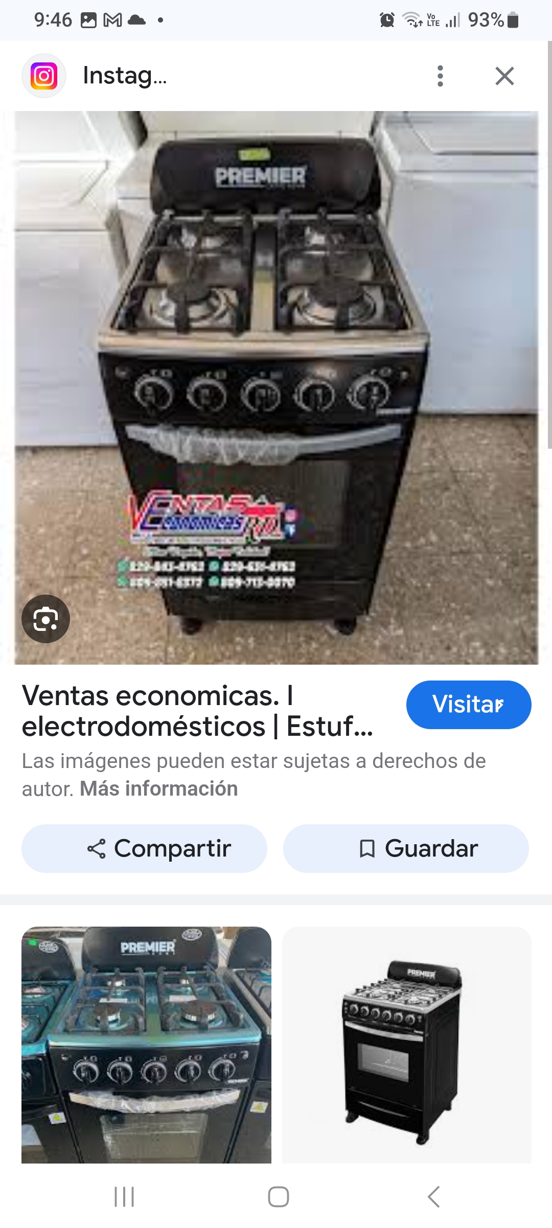 cocina - Estufa mediana, nueva en su caja, tope acero inoxi 2