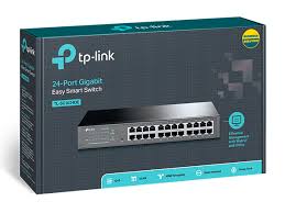 otros electronicos - SWITCH 24 PUERTOS TP-LINK TL-SG1024DE, GIGABIT  1