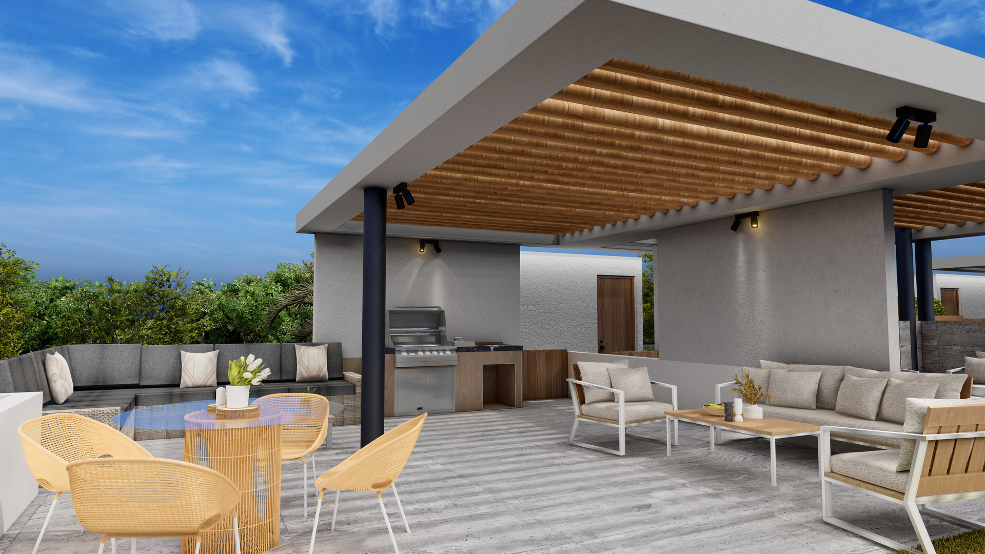apartamentos - Punta Cana apartamento en venta con gym, piscina para airbnb 6