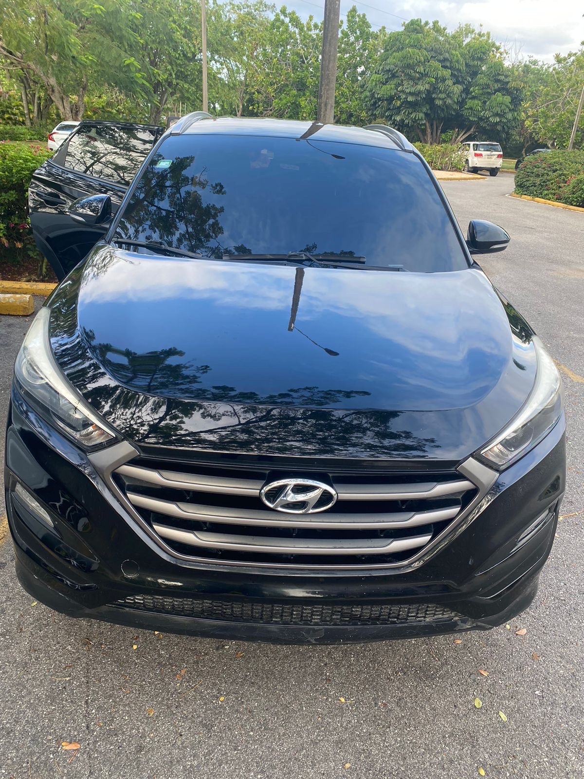 jeepetas y camionetas - HYUNDAI TUCSON 2016 NEGRA ASIENTOS EN PIEL 0