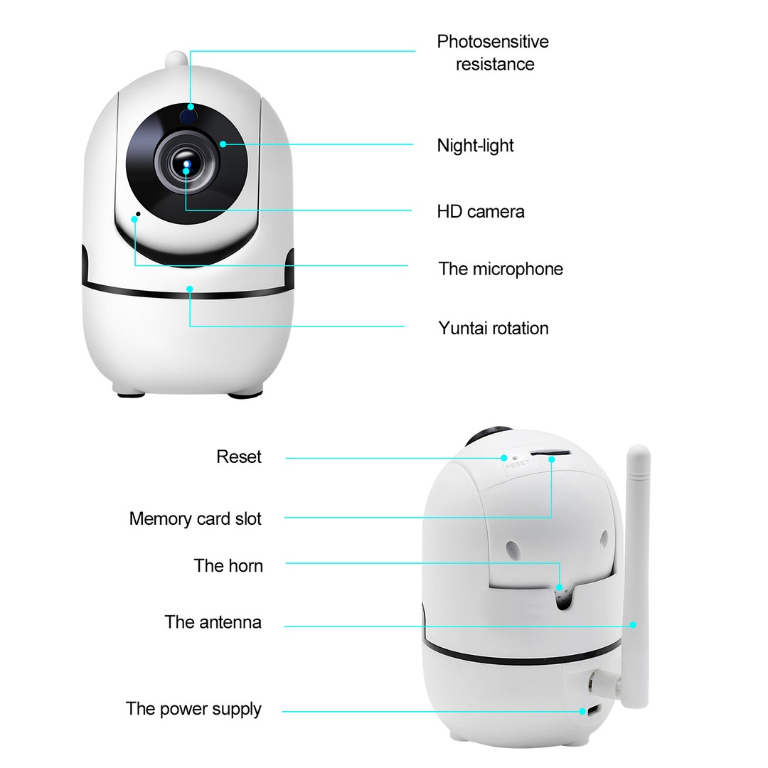otros electronicos - Cámara wifi con almacenamiento en la nube YCC 365 2