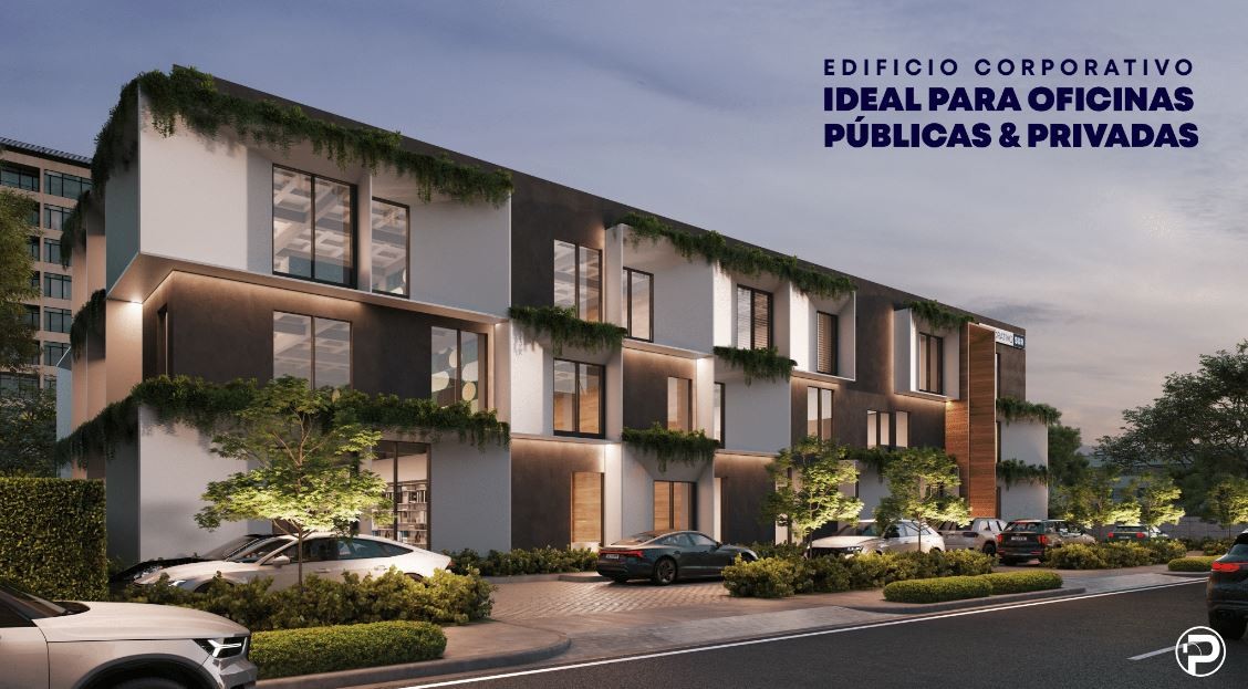 oficinas y locales comerciales - Edificio Corporativo en Alquiler Nuevo Gazcue con 50 parqueos Atencion Gobierno