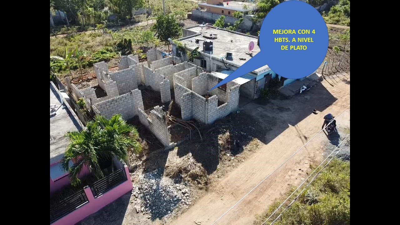 casas - Se Vende Mejora con Cuatro habitaciones en Villa Coral 4