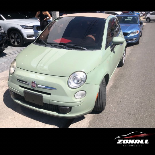 carros - Fiat 500 cabrio excelentes condiciones  0