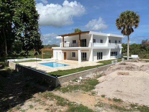 casas vacacionales y villas - Villa en segunda línea de playa en cabarete lugar encantador lista para entrega 4