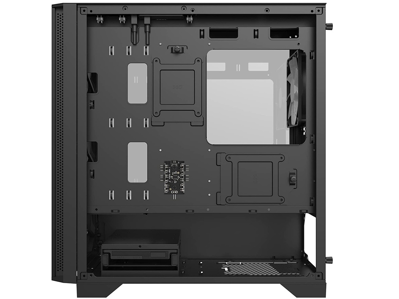computadoras y laptops - Disponible Case MONTECH AIR 100 ARGB Negro 3