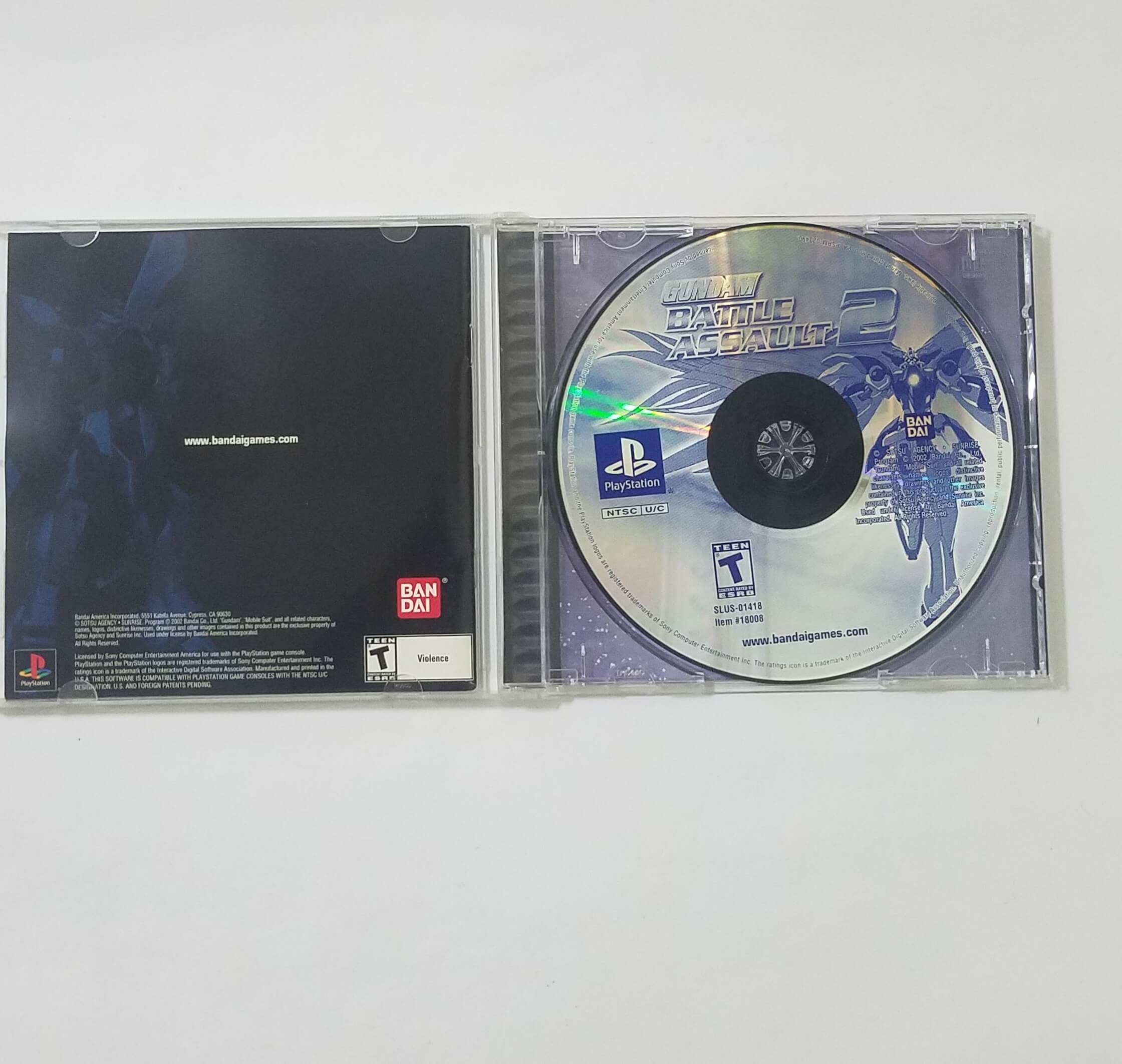 consolas y videojuegos - Gundam: Battle Assault 2 de PlayStation 1 (PS1)  1