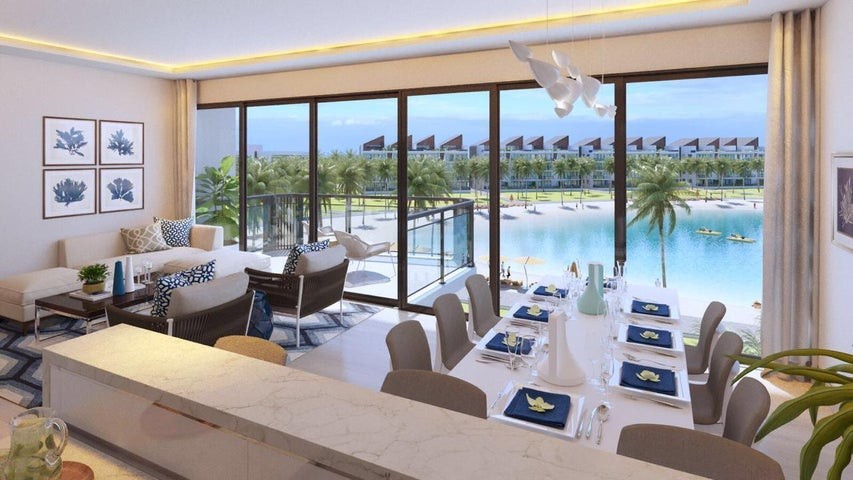 apartamentos - Proyecto en venta Punta Cana #21-2799 tres dormitorios, balcón. seguridad.
