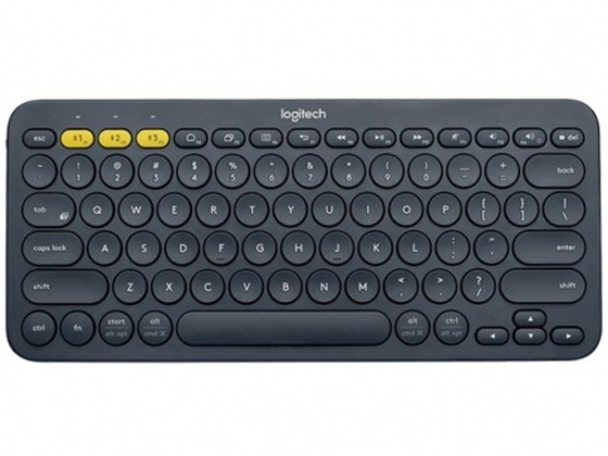 computadoras y laptops - TECLADO LOGITECH MULTI-DISPOSITIVO K380 SPA COLOR DARK GRAY (GIS OSCURO), BLUETO