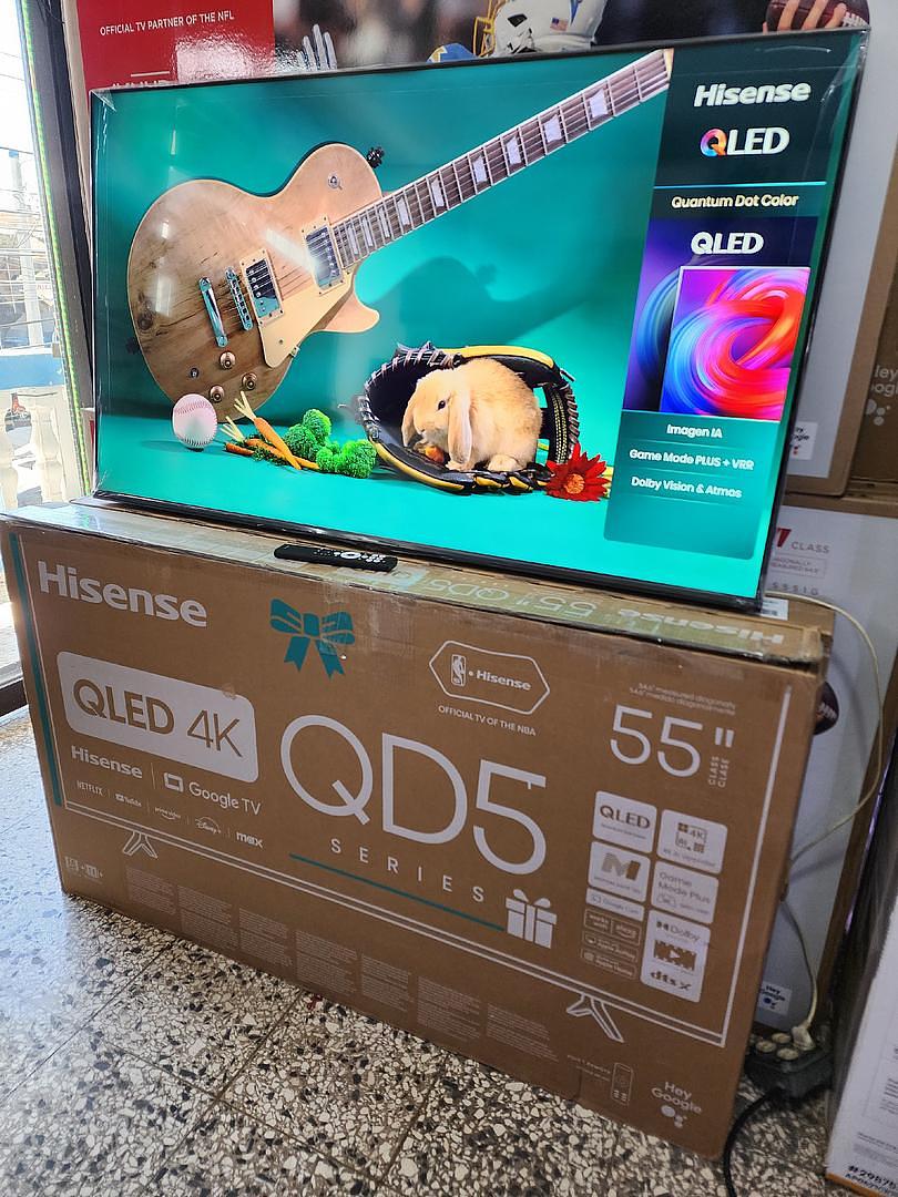 tv - smart tv Hisense qled 55 pulgadas 1