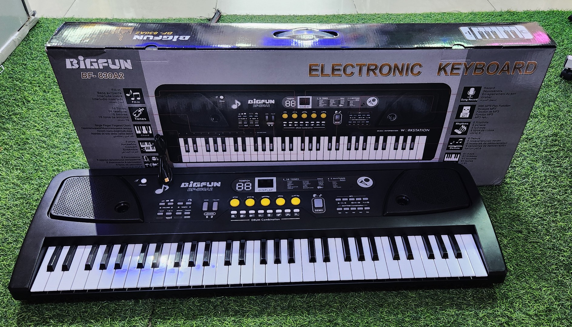 instrumentos musicales - Piano electronico recargable, piano. 2