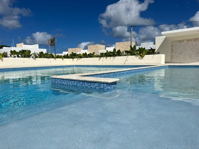 casas - Casa en venta Punta Cana #24-1648 dos dormitorios, piscina, canchas, gazebo
 9