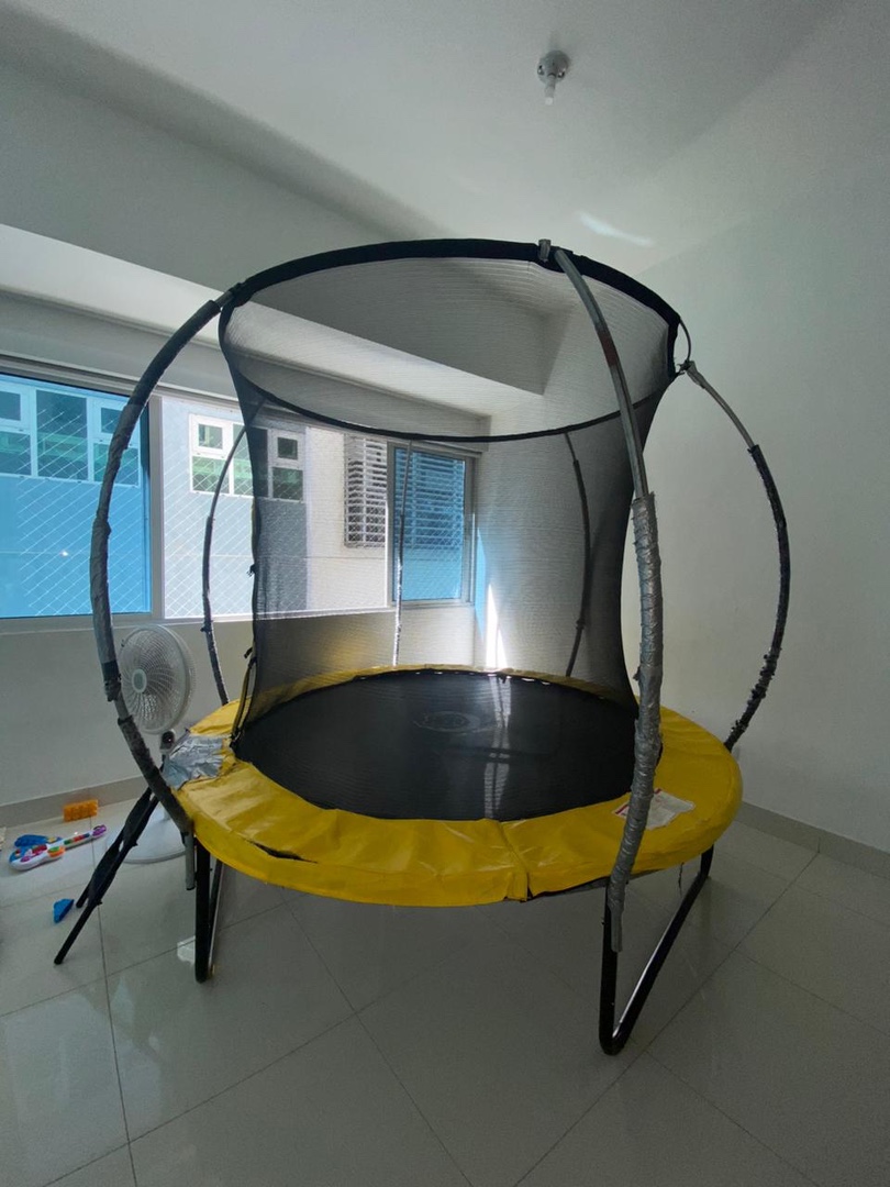 juguetes - Trampolín Jumzylla 8 pies $18,000